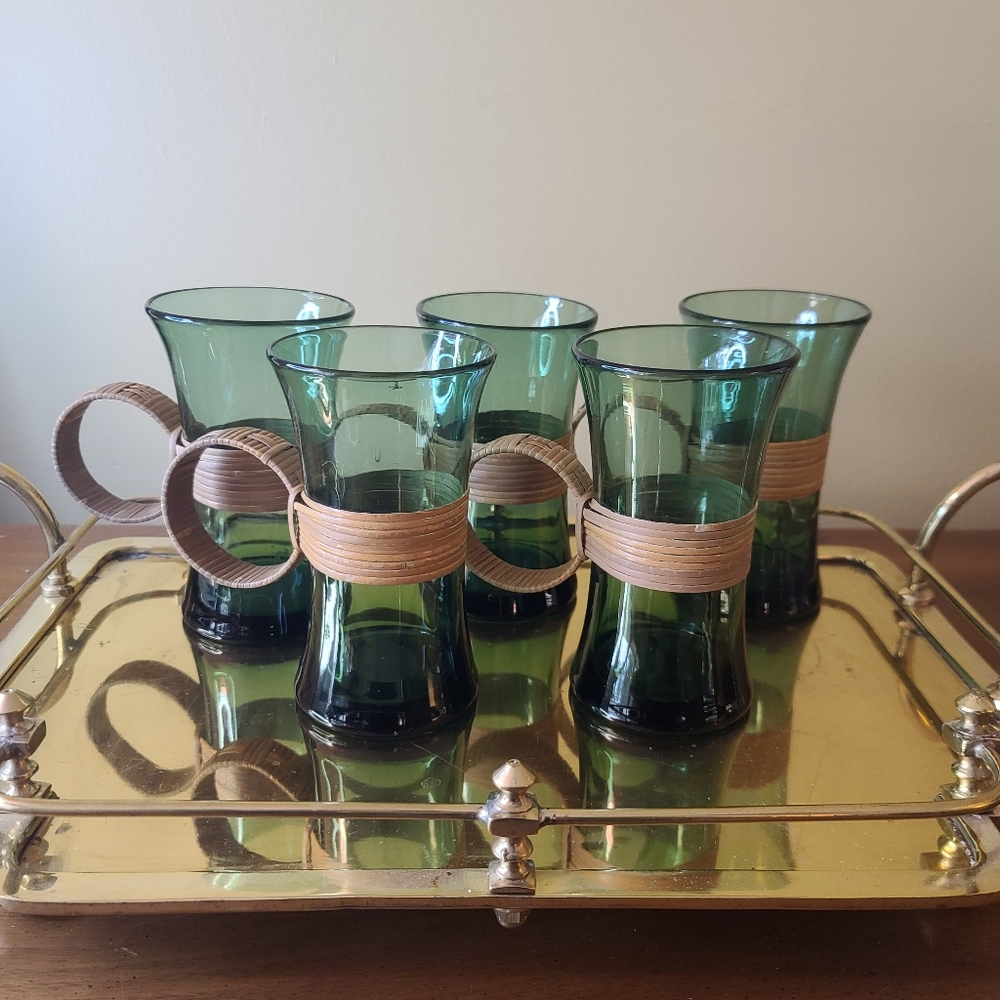 Mid Century Jacob E. Bang Tumblers